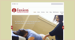 Desktop Screenshot of fusionchiropracticandwellness.com