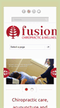 Mobile Screenshot of fusionchiropracticandwellness.com